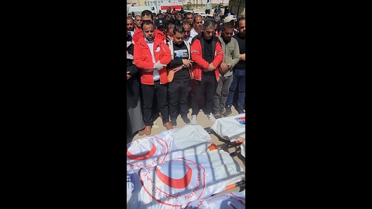 Aid and rescue workers in Gaza are risking their lives every single day