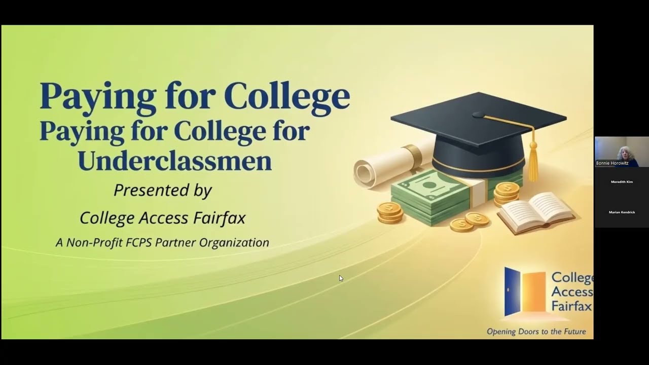 Paying for College for Underclassmen