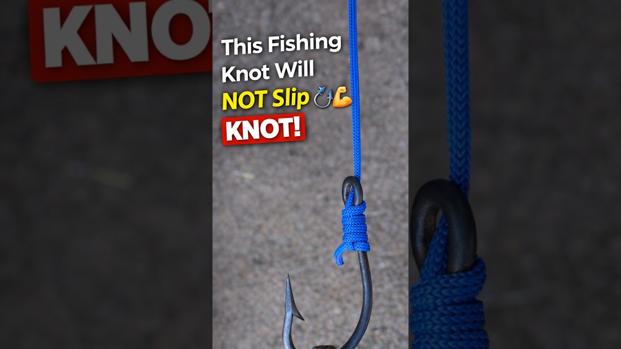 This Fishing Knot Will NOT Slip 🎣💪