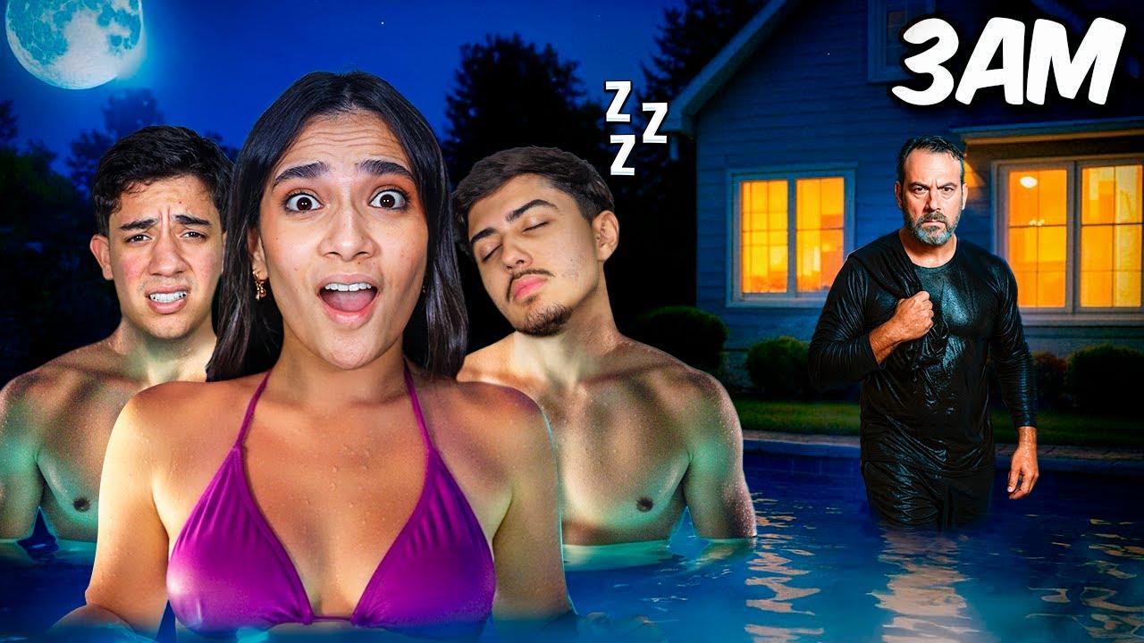 ERA PARA SER SÓ UMA NOITE NA PISCINA, MAS…
