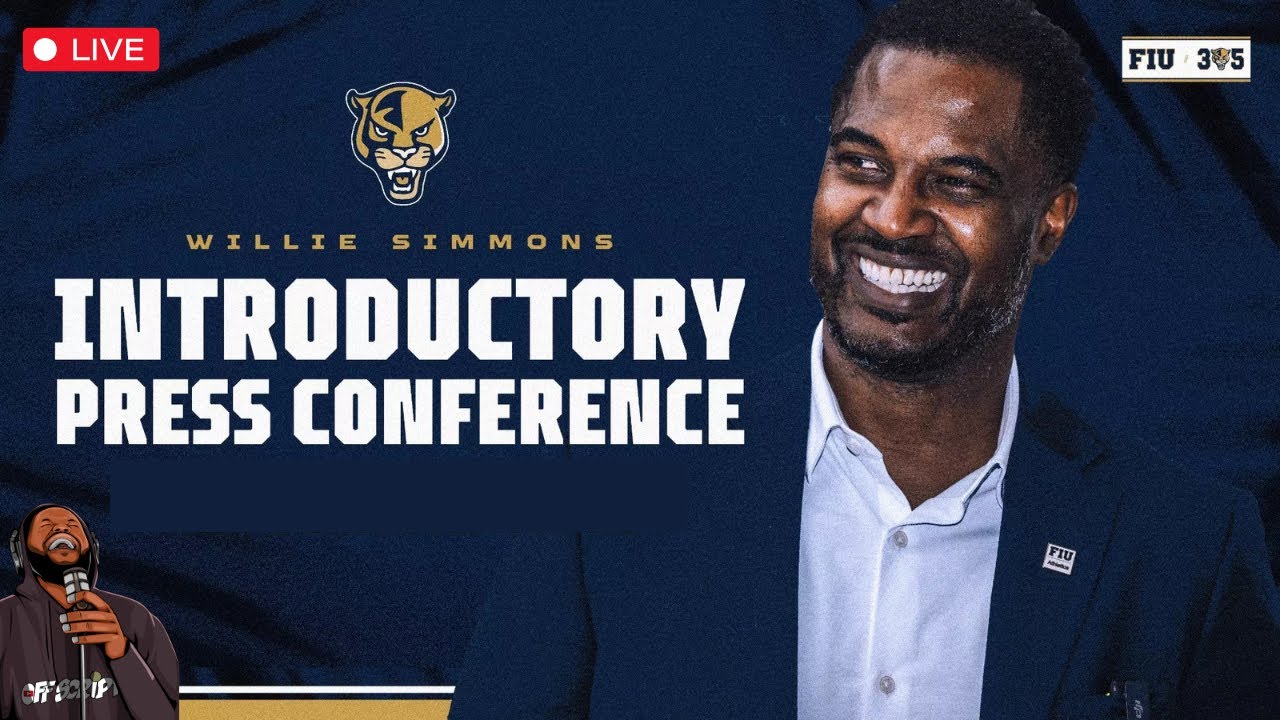 🚨 LIVE: Willie Simmons FIU Press Conference