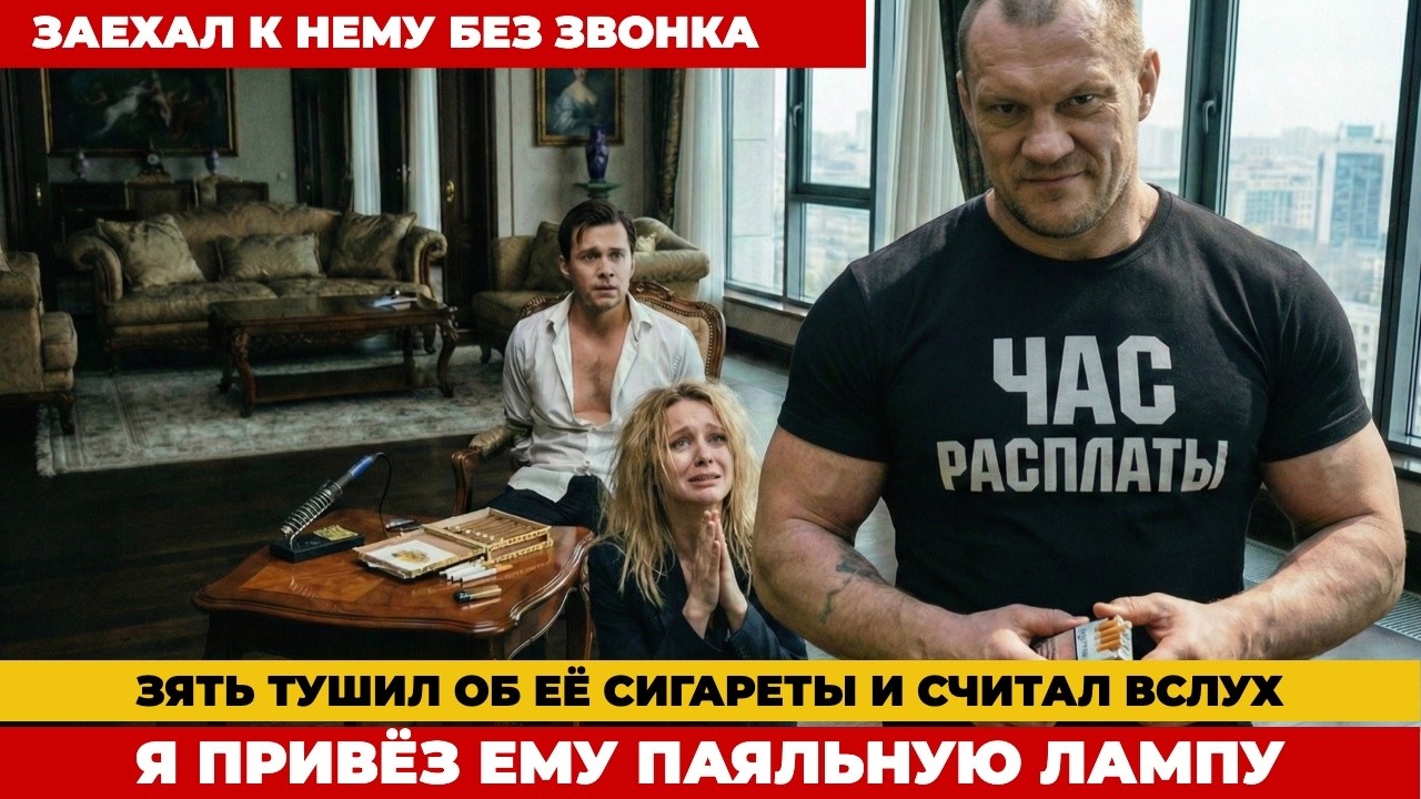 ЗЯТЬ ТУШИЛ ОБ ЕЕ СИГАРЕТЫ И СЧИТАЛ ОЖОГИ ВСЛУХ, ТОГДА Я...