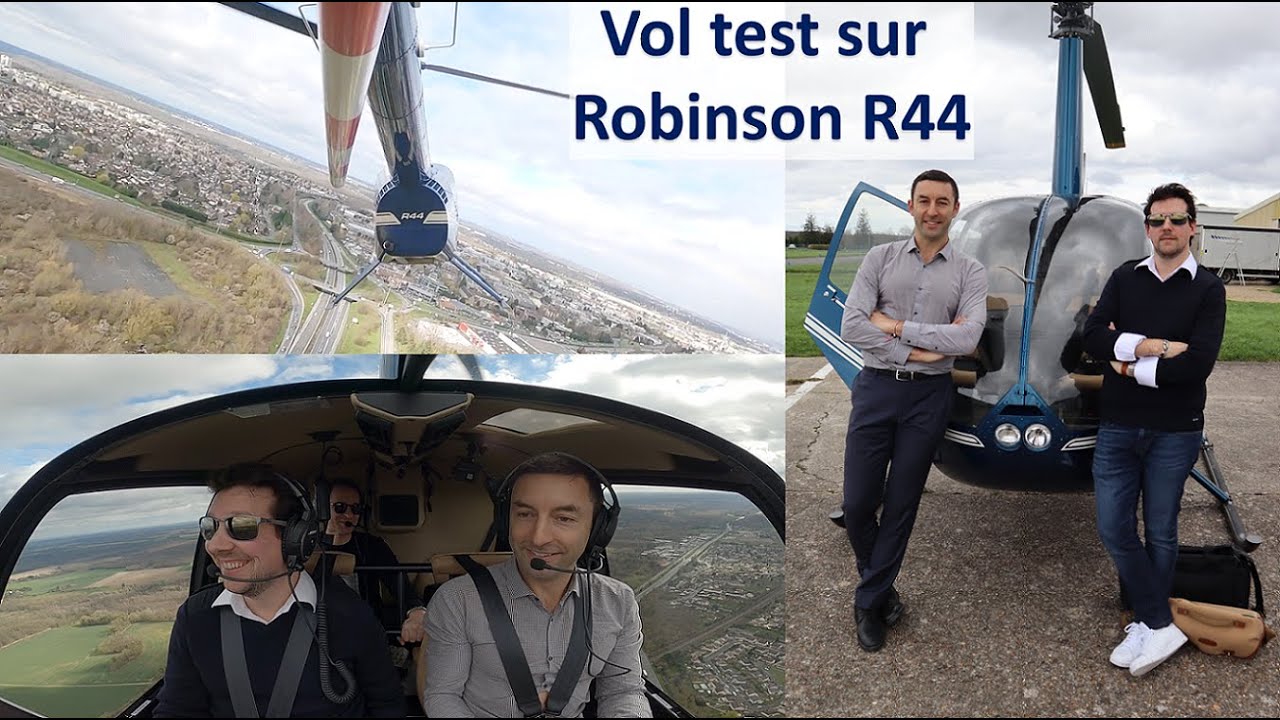 Vol en hélicoptère R44 avec transit sur l'autoroute