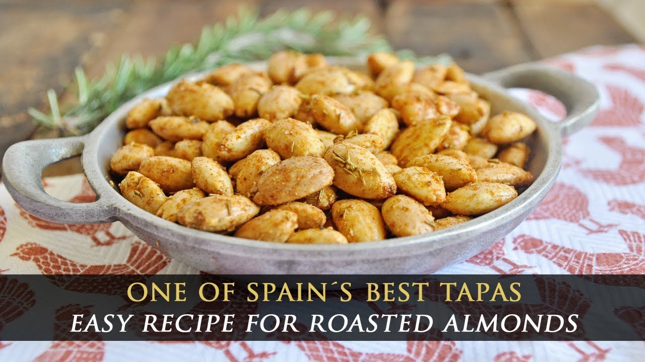 Roasted Spanish Almonds with Paprika & Rosemary