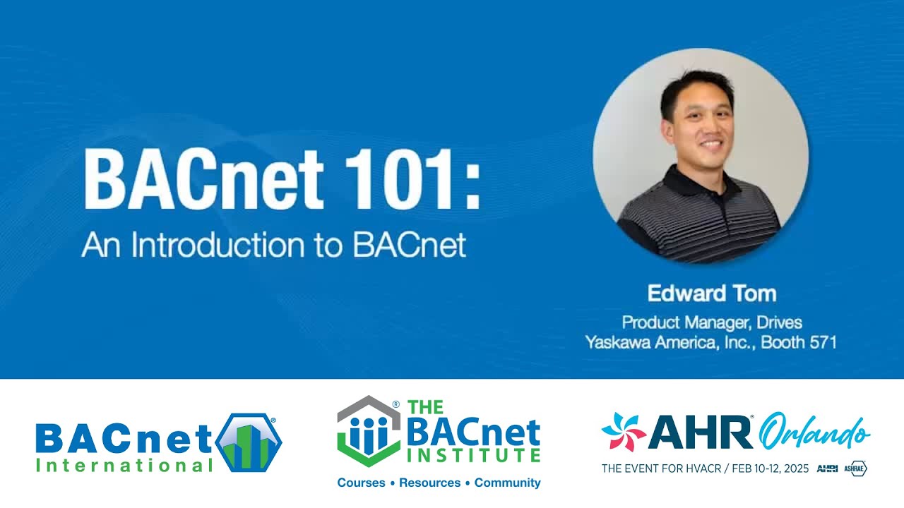 Preview of BACnet 101: In Introduction to BACnet presented at the 2025 AHR Expo