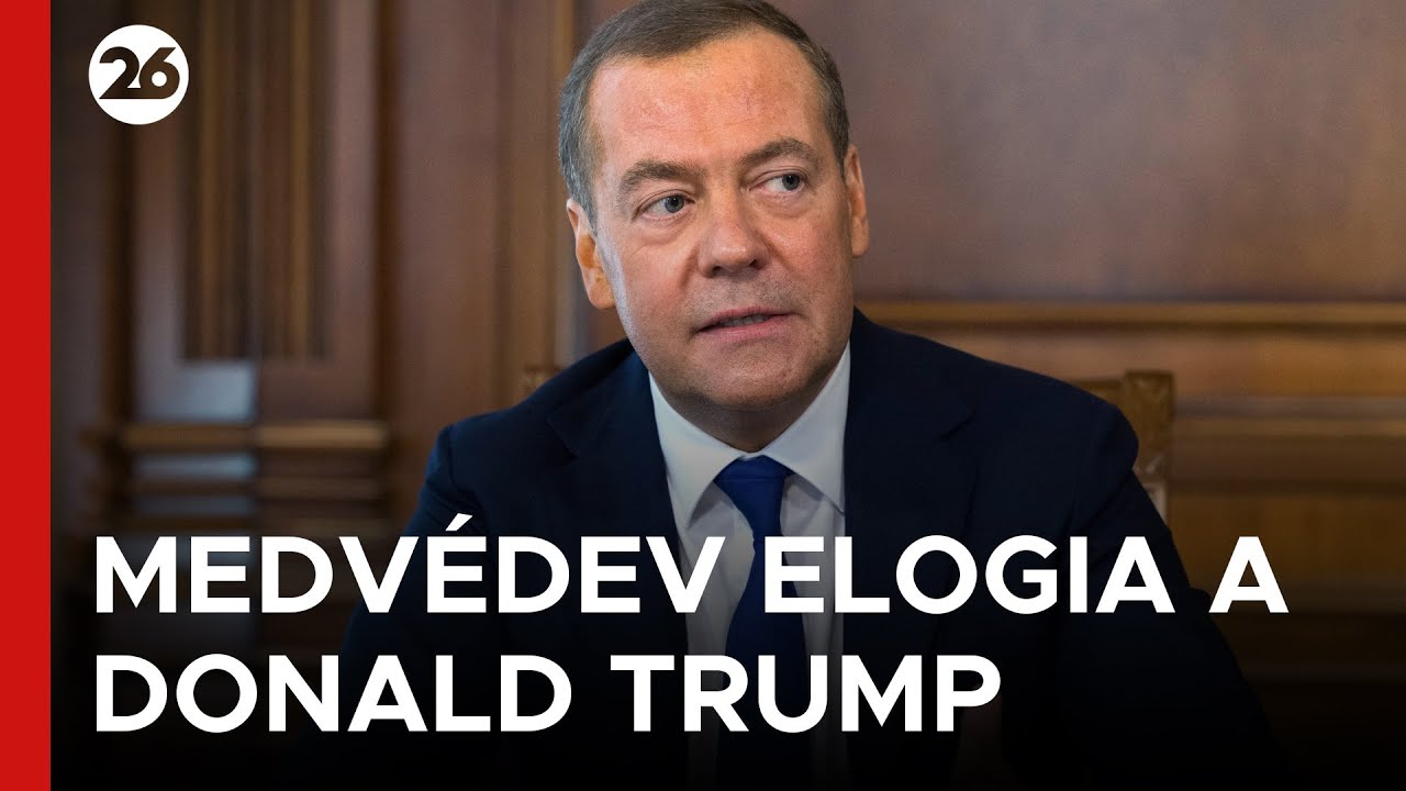 🇷🇺 ELOGIO DESDE RUSIA | Medvedev califica a Trump como líder eficaz