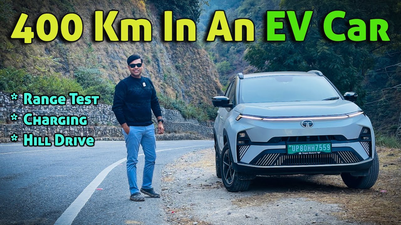 Can Tata Nexon EV Handle 400 km? 1000 Km Uttarakhand Road Trip Start | Nexon 45 KWH