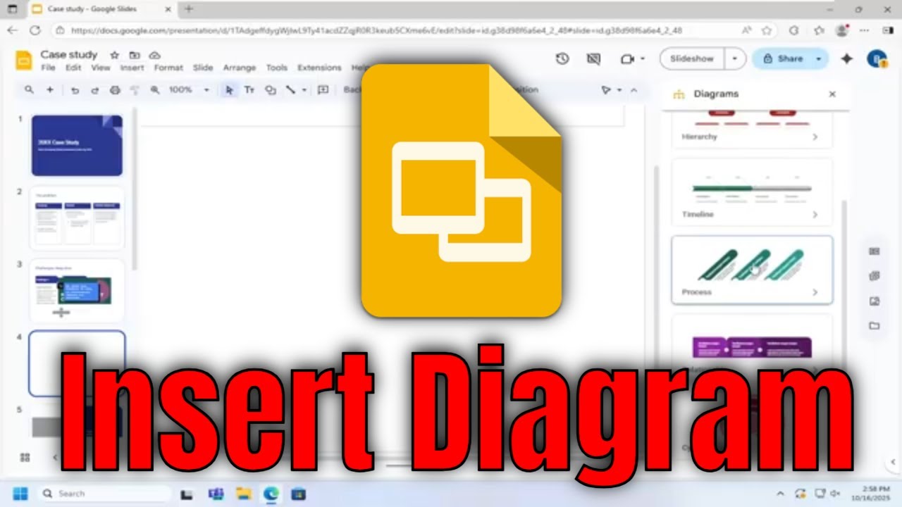 Как вставить диаграмму в презентацию Google Slide [Руководство]