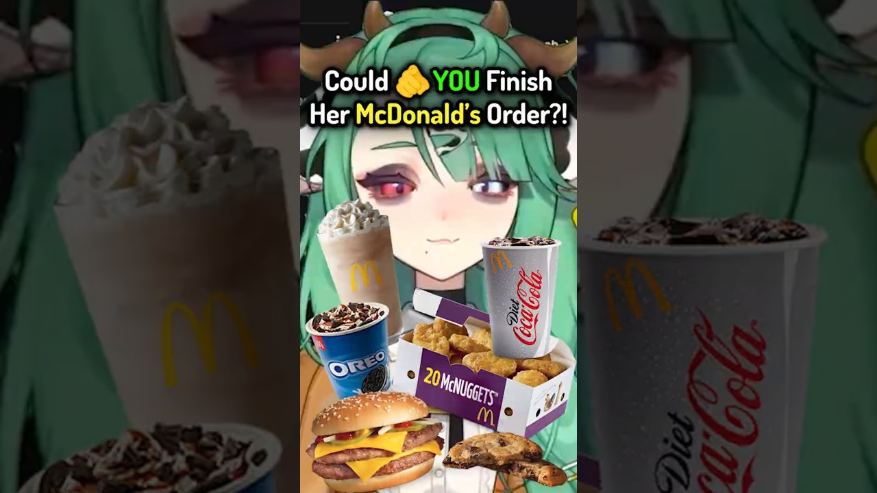 Her McDonald's Order is INSANE...