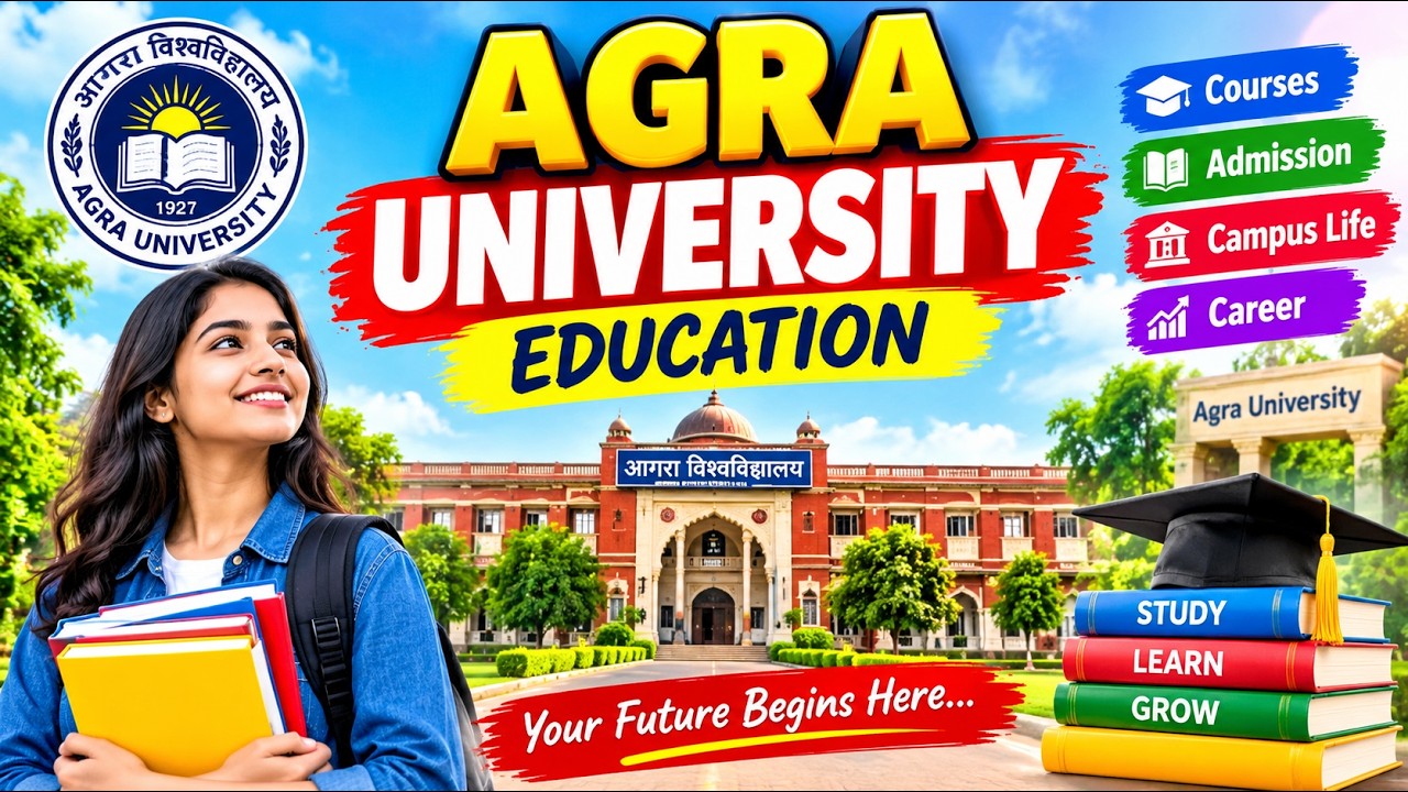 DBRAU latest news today. DBRAU Agra odd semester exam form fill up 2026. Agra University latest n...