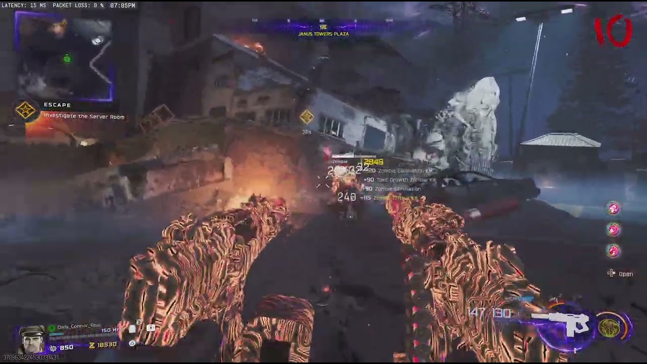 Ashes Exfil Speedrun Solo Round 21 (No Rampage)
