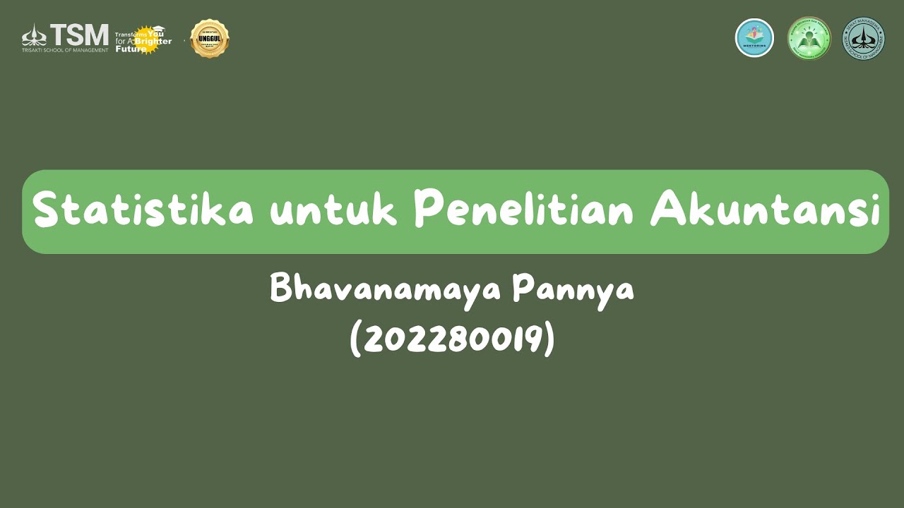 Mentoring UTS Ganjil 2025 - Statistika untuk Penelitian Akuntansi