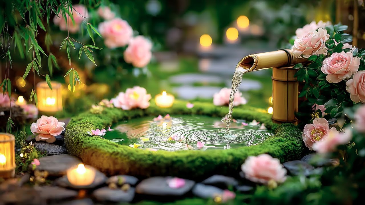 Ultimate Calm Sleep Ambience 🌿 Bamboo Water + Nature Sounds for Relaxation, Focus & Restful Sleep