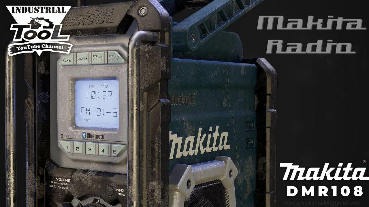 Обзор на радио Makita DMR108