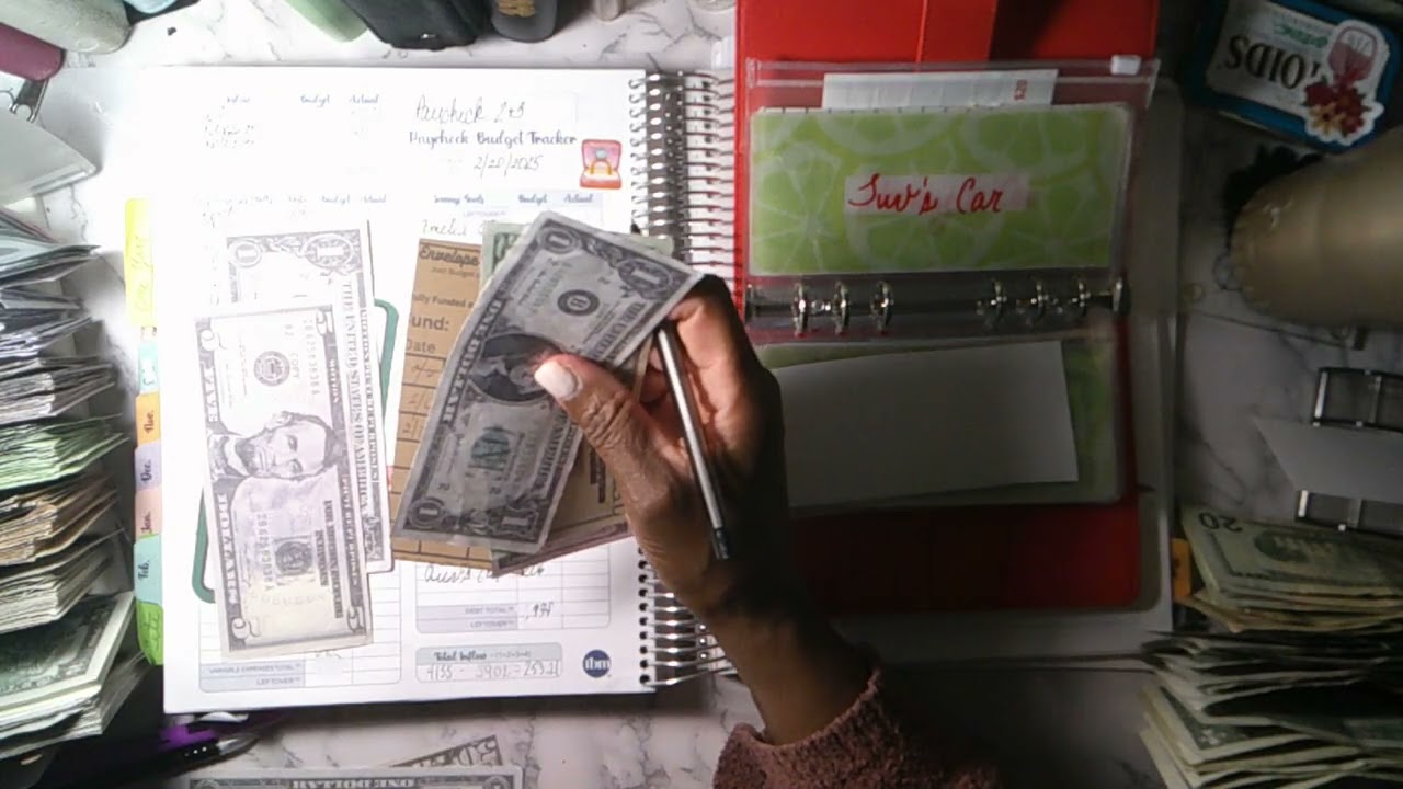 Cash Stuffing Debt, Variable Expense