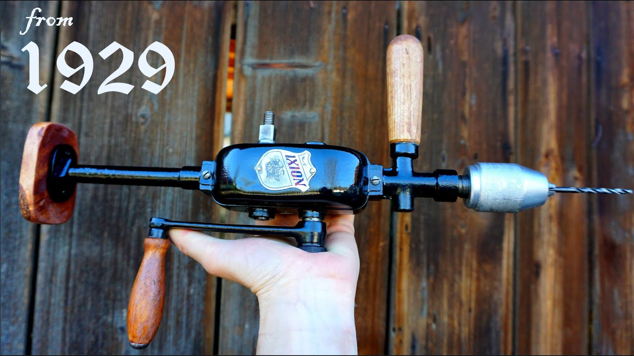 restoring a 2-Speed Hand Drill | Vintage Tools