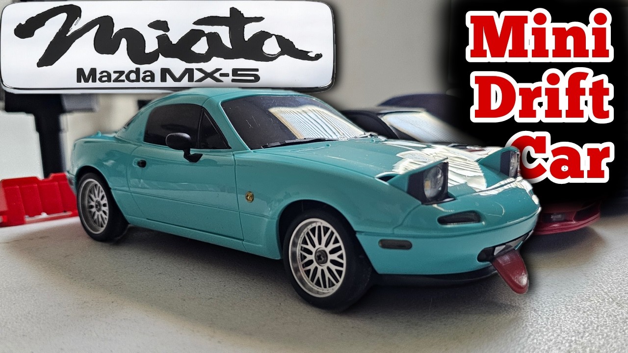 Mazda MX5 Miata Mini RC Drift Car. New 2025 LDRC 1804