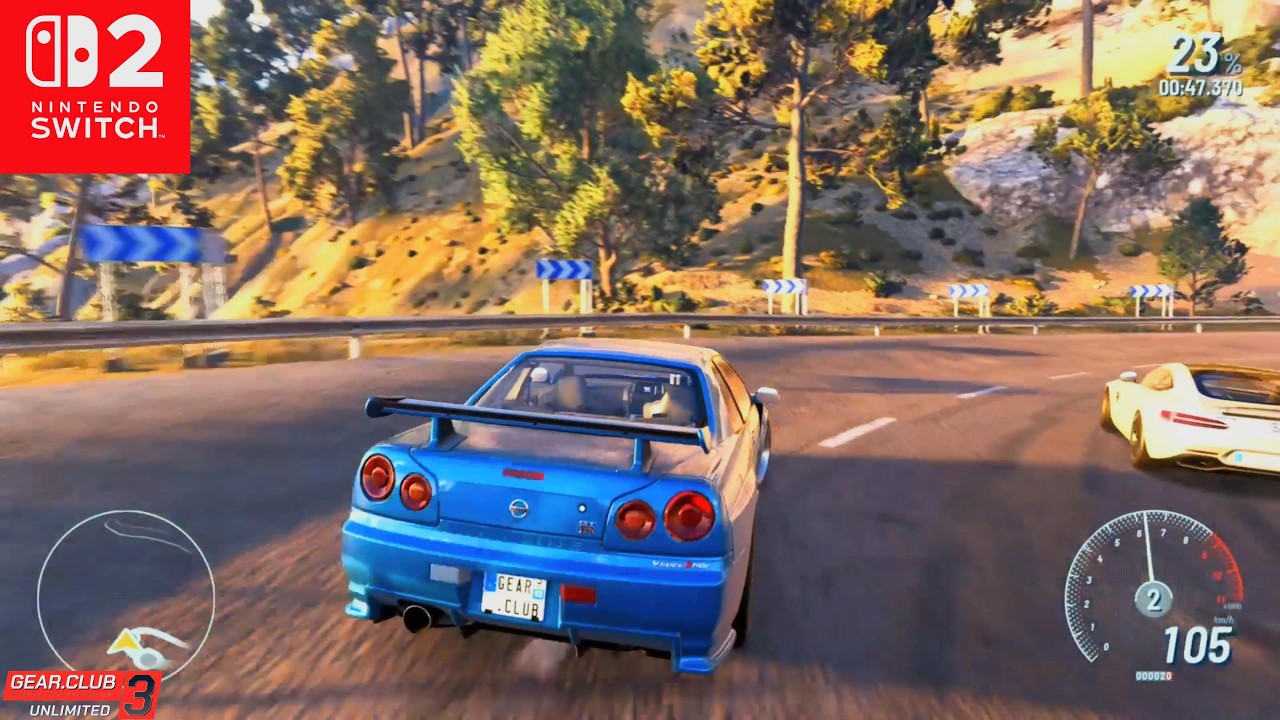 Gear.Club Unlimited 3 | Nissan Skyline GT-R V-Spec Nur [R34] - Scenic Overlook Road [SW2]