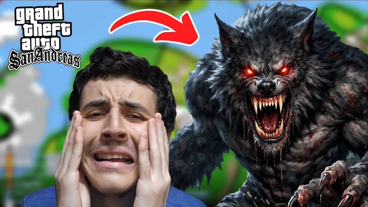 هذا هو مكان وجود المستذئب آكل لحوم البشر في لعبة قراند سان أندرياس | مكان خطير جدا 🚫
