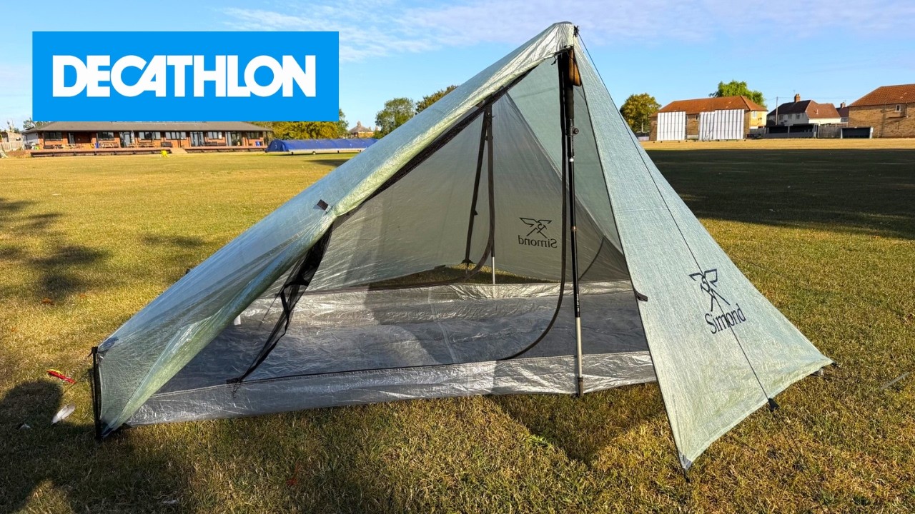 Ультралегкая походная палатка Decathlon из материала Dyneema весом 499 грамм!