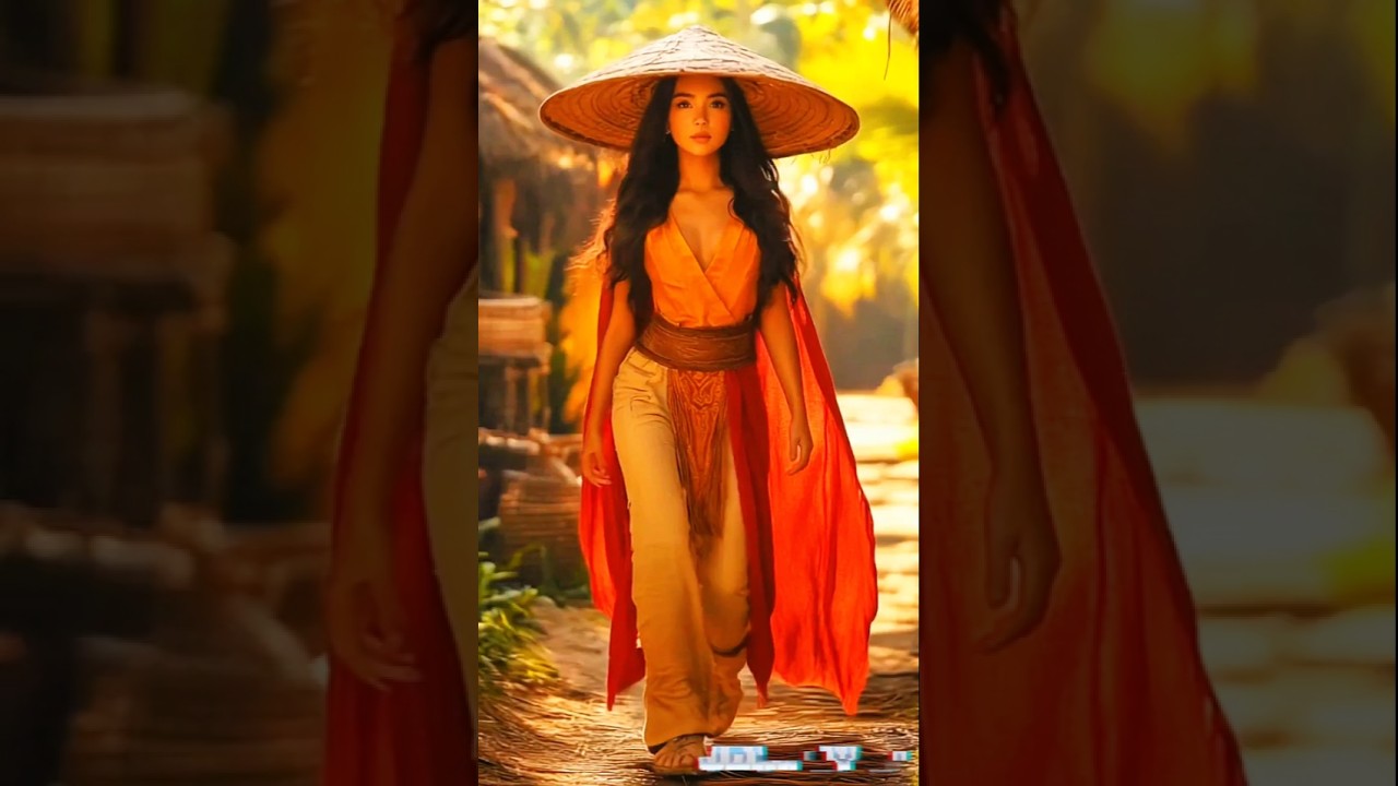 You Won&rsquo;t Believe What #DisneyPrincess #Raya Looks Like as a GENIE! #aiedits #aiediting
