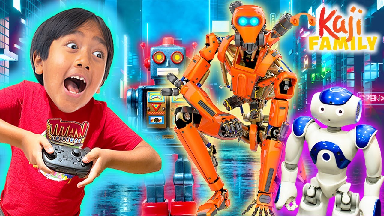 Robots Takeover Ryan's World!?