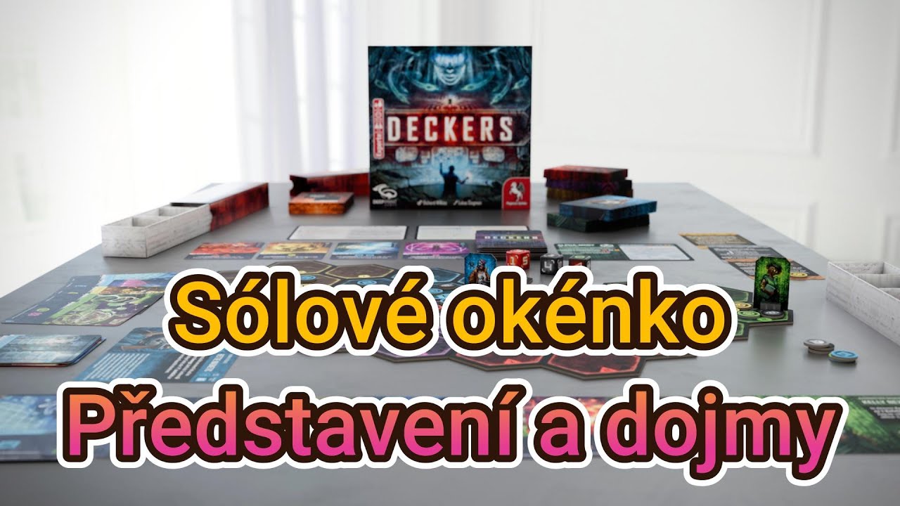 S&oacute;lo ok&eacute;nko: Deckers 🕵️&zwj;♂️ | Rande s krabic&iacute;. Představen&iacute; a dojmy 🤔