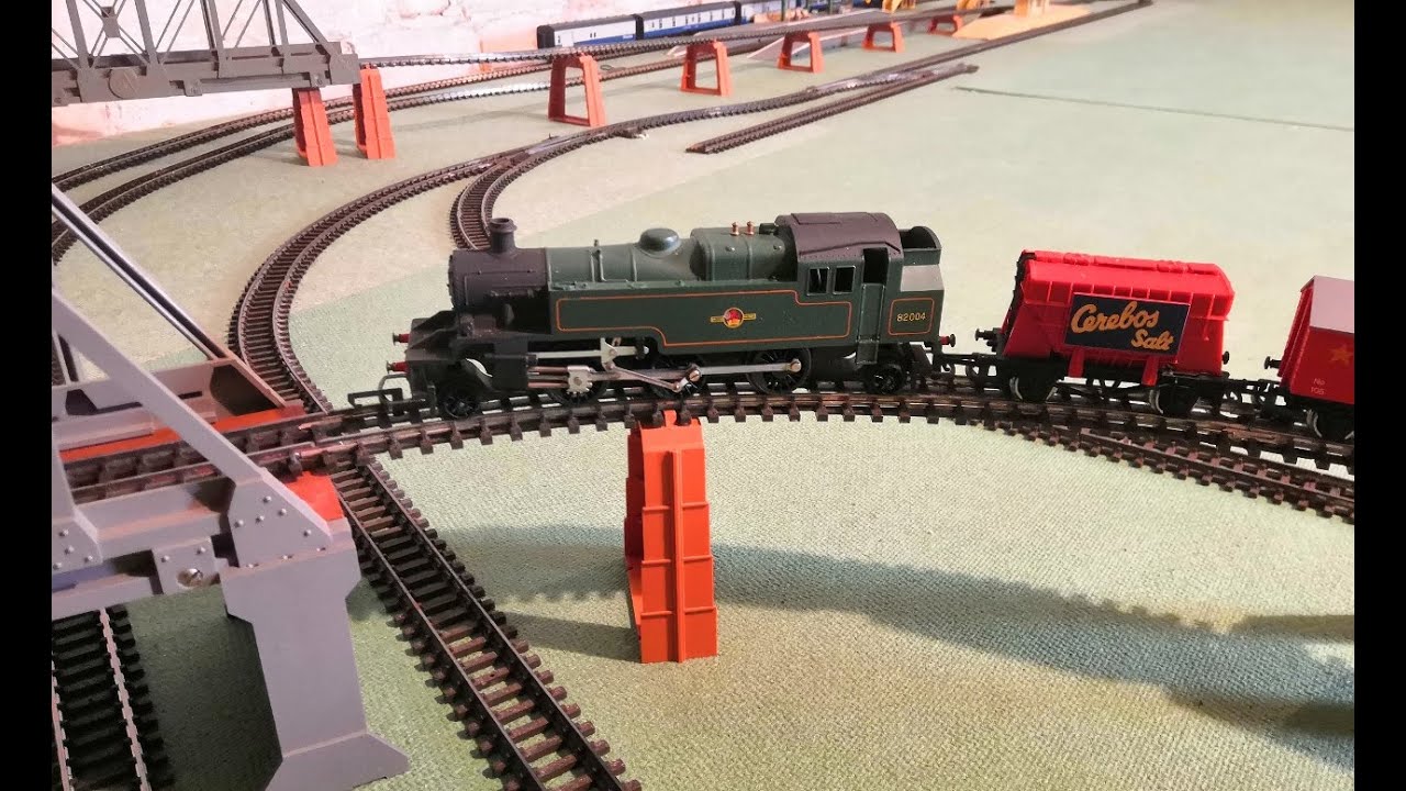 Tri-ang Super 4  Up And Over Branch Line Running. Making Replacement Tri-ang Super 4 Point Springs