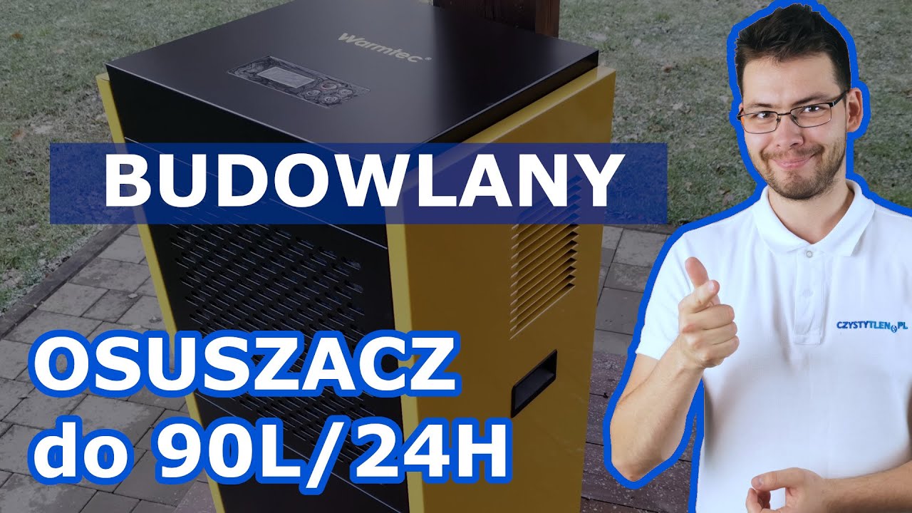 TEST / Recenzja BUDOWLANEGO osuszacza powietrza Warmtec OP-90