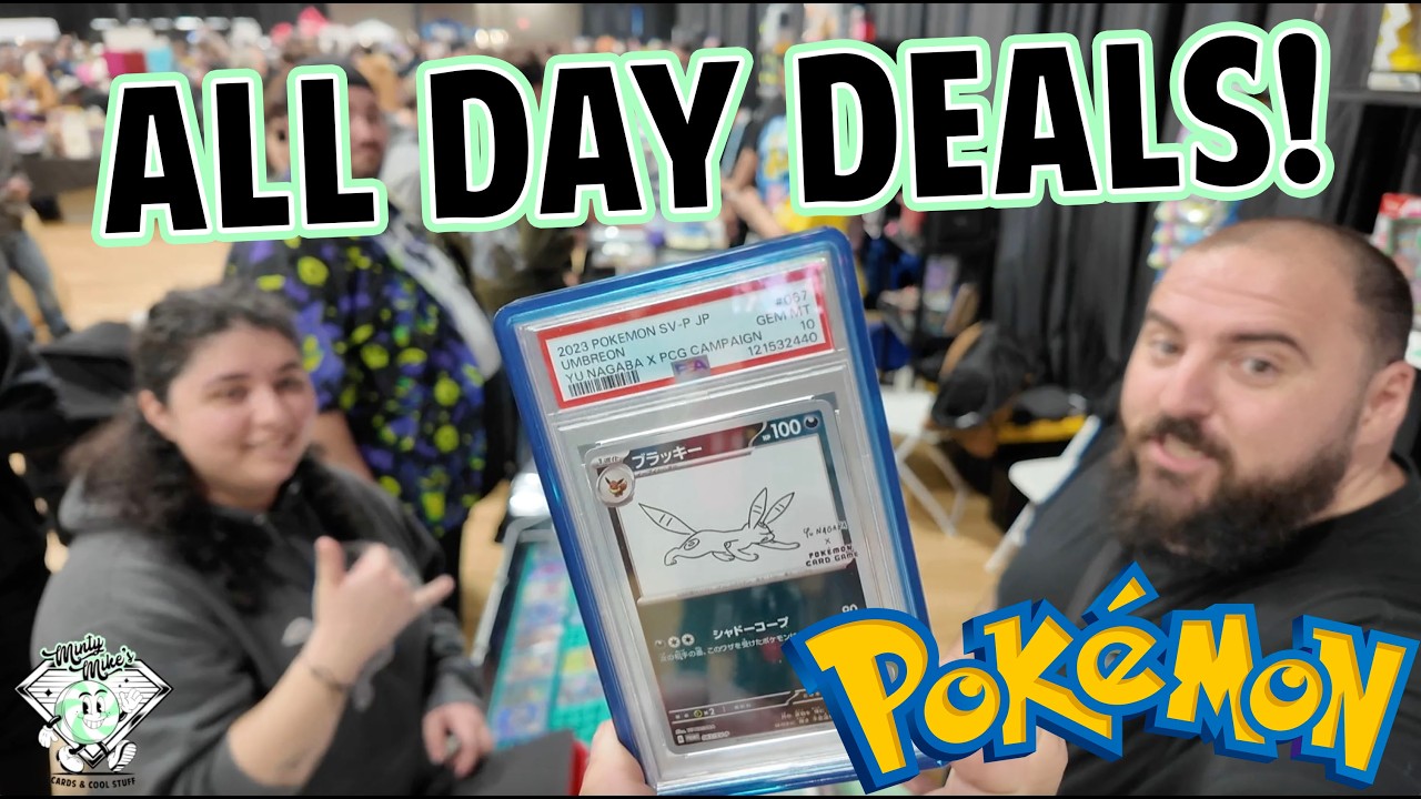 I Almost Ran Out of Cards at the Detroit Card Show! | Pokemon Vendor POV
