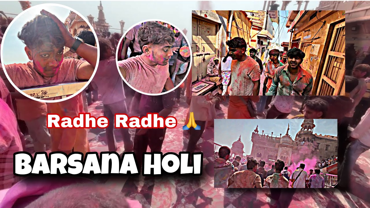 This is Real Barsana Holi 😲 | Brajwasi Dulheri Celebration | Barsana Holi Vlog 🙏