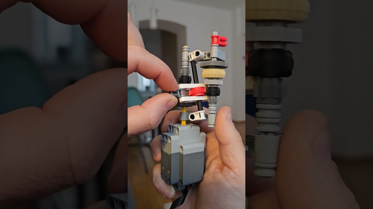 Gearbox - how ot works. Lego construction. #lego #gearbox #howitworks
