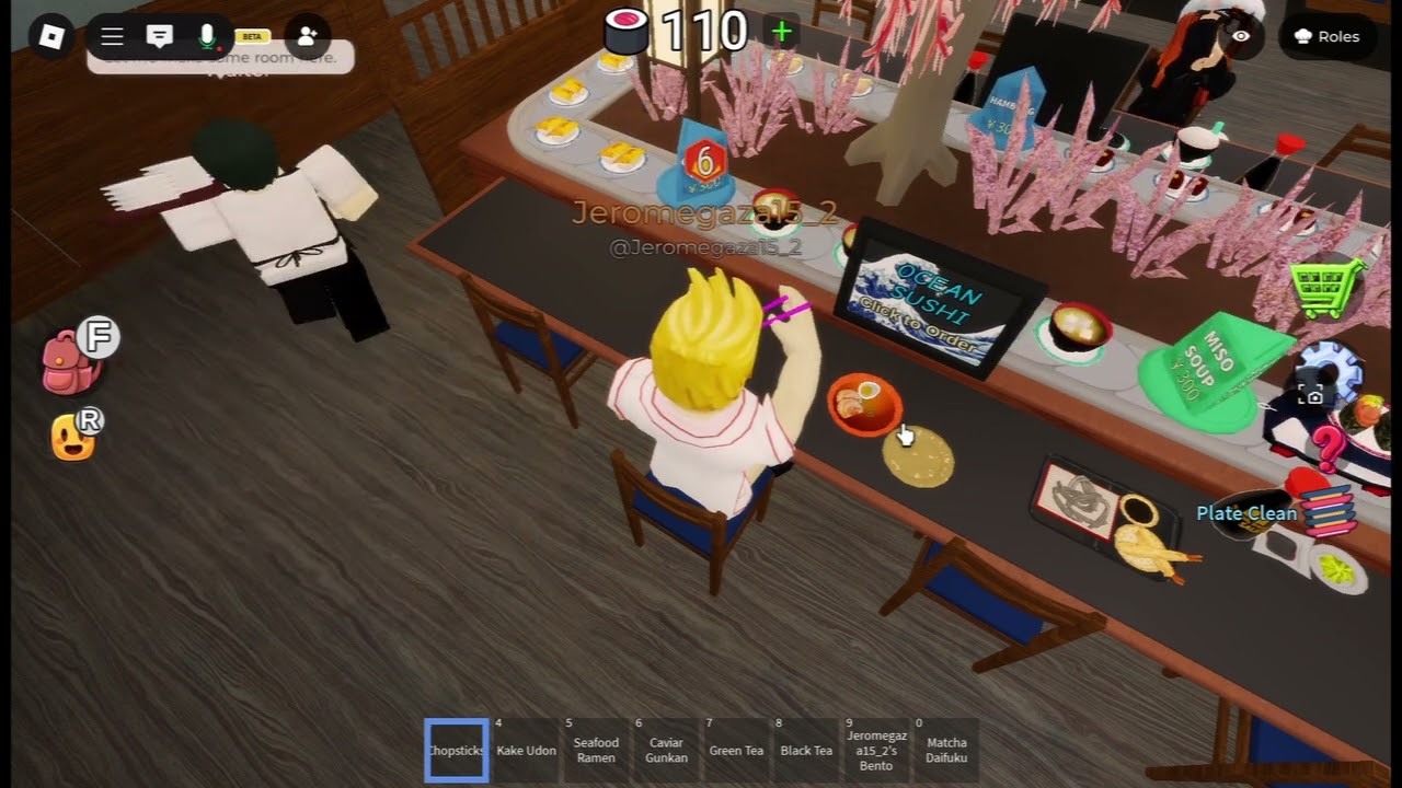 Roblox : Sushi Conveyor Restaurant : Gamepass