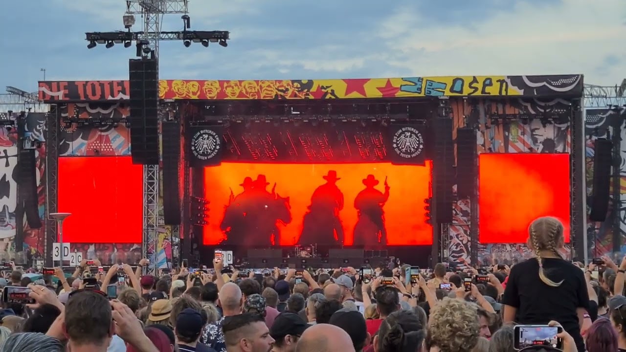 Die Toten Hosen,  Eröffnung in Freiburg 23.07.22