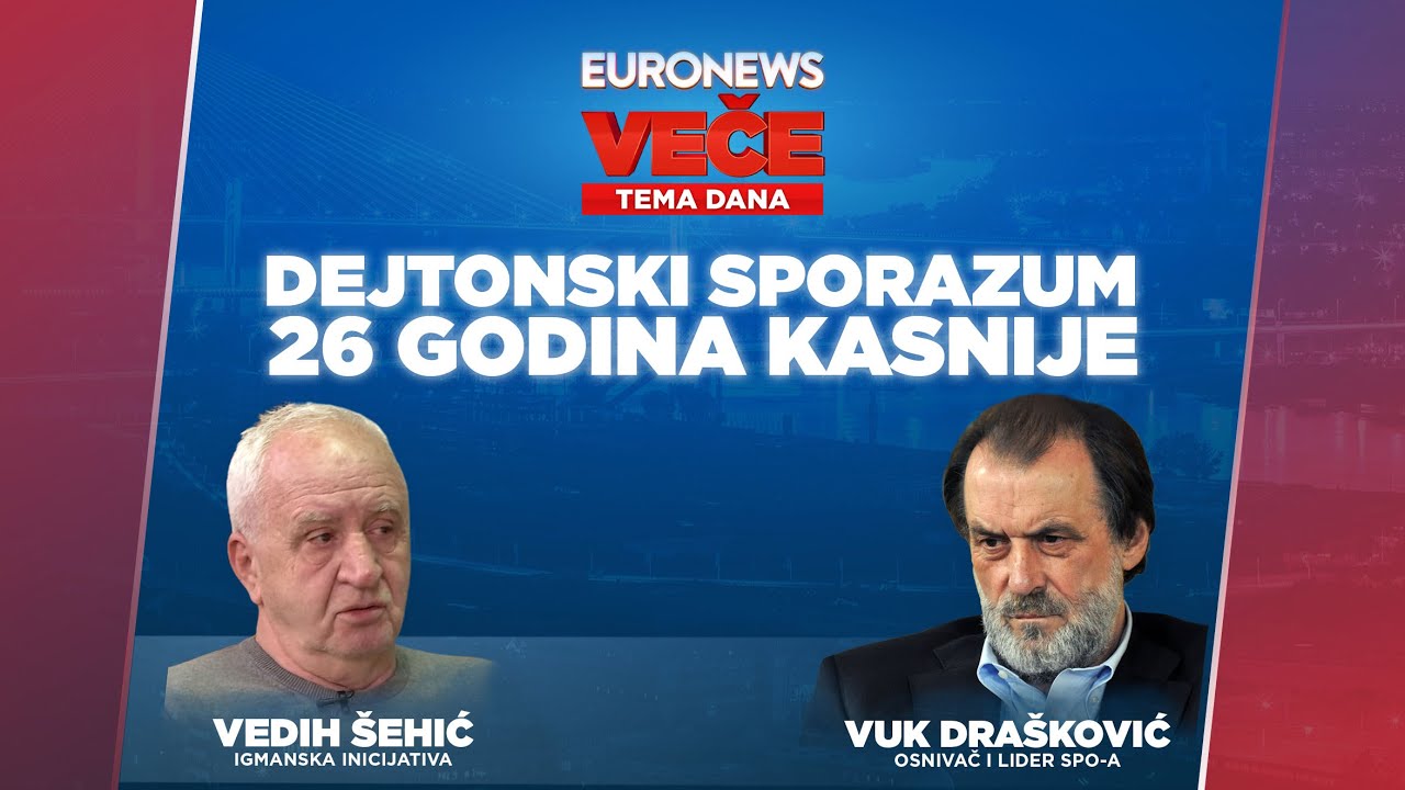 Dejtonski sporazum 26 godina kasnije (Euronews veče, 22.11.2021)