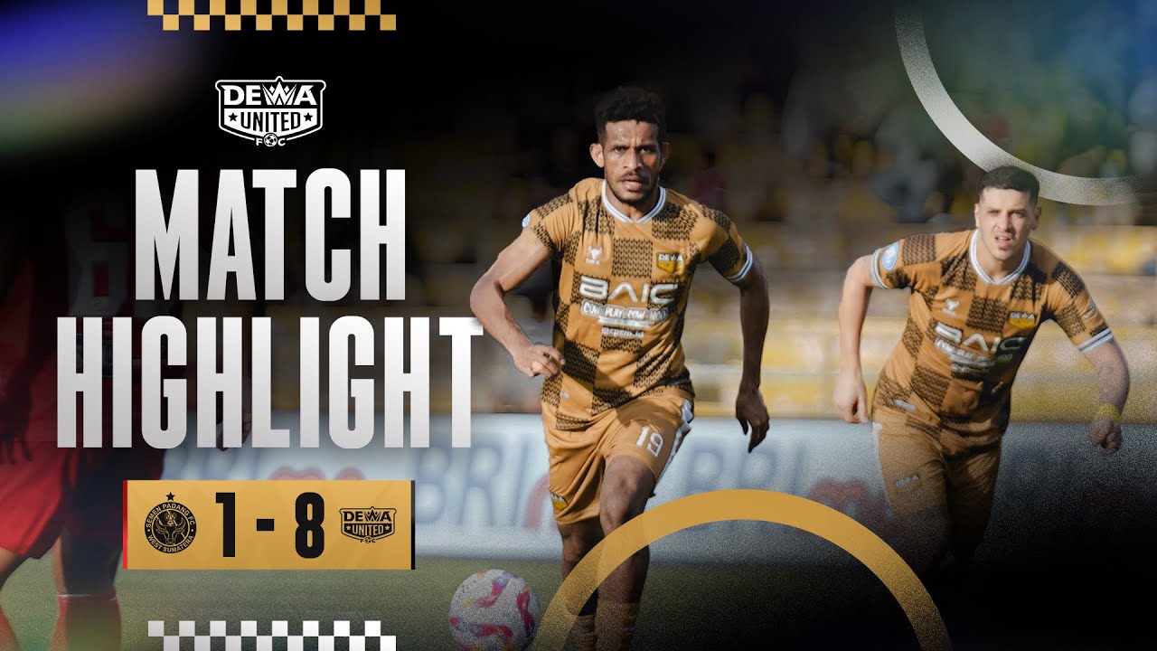 MATCH HIGHLIGHTS | SEMEN PADANG VS DEWA UNITED FC | 1-8 | MATCHDAY 9 | BRI LIGA 1 2024/2025