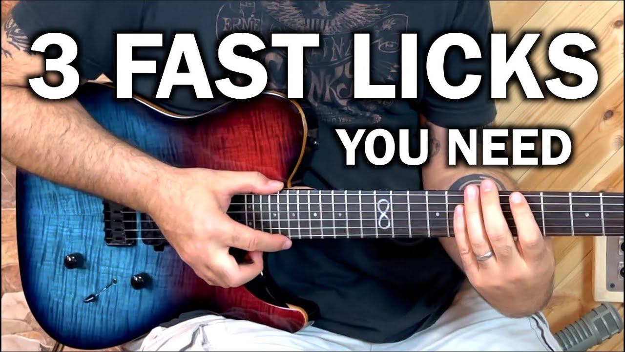 Sweeping, Hybrid and Legato Licks