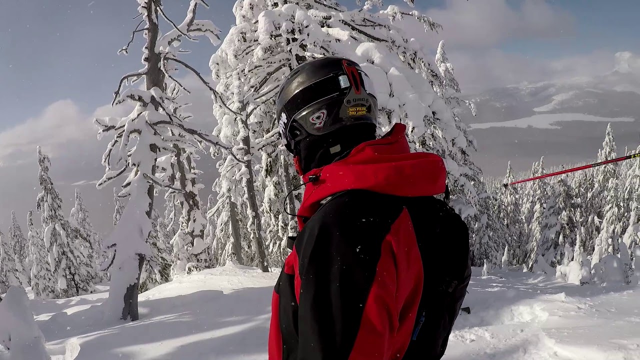 Powder Skiing Mt. Bachelor Cloudchaser and West Bowls