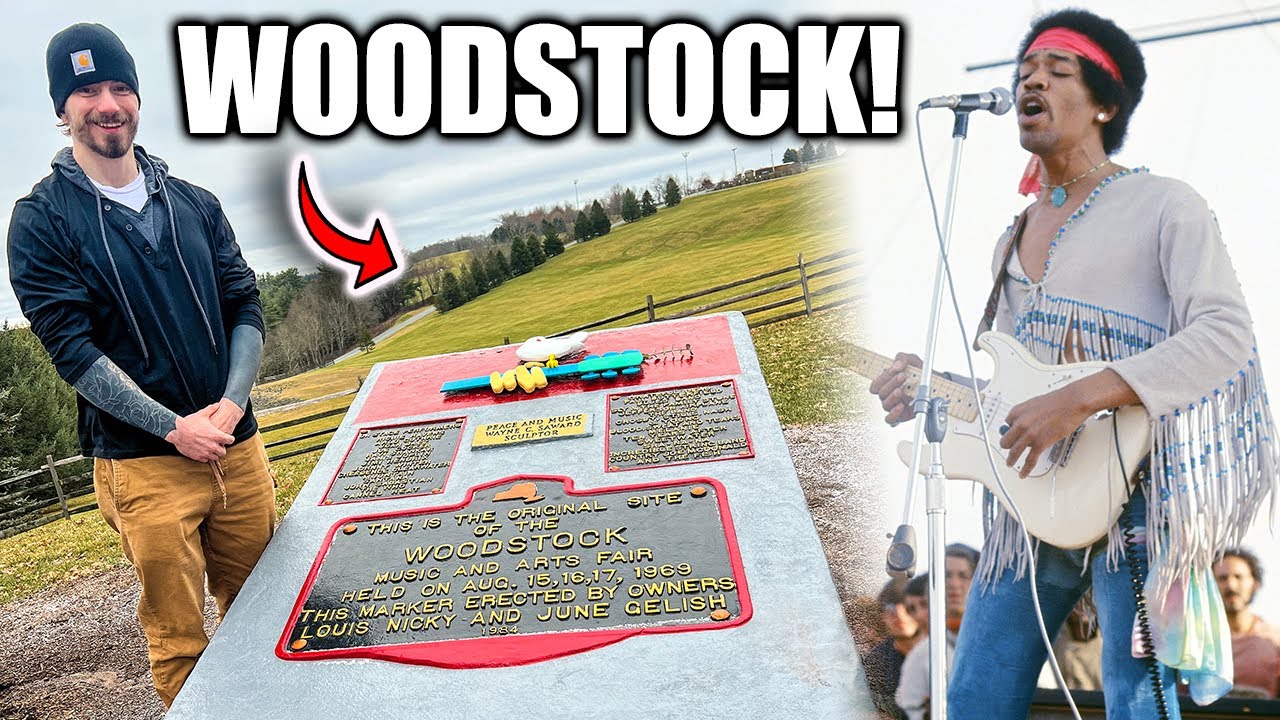 WOODSTOCK 1969 LOCATION TODAY!