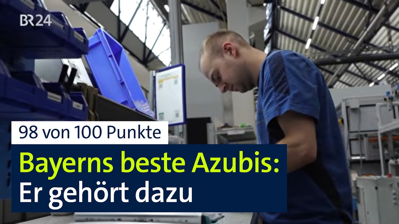 Top-Nachwuchs f&uuml;r Wirtschaft und Handwerk: Azubis mit H&ouml;chstleistung | Abendschau | BR24