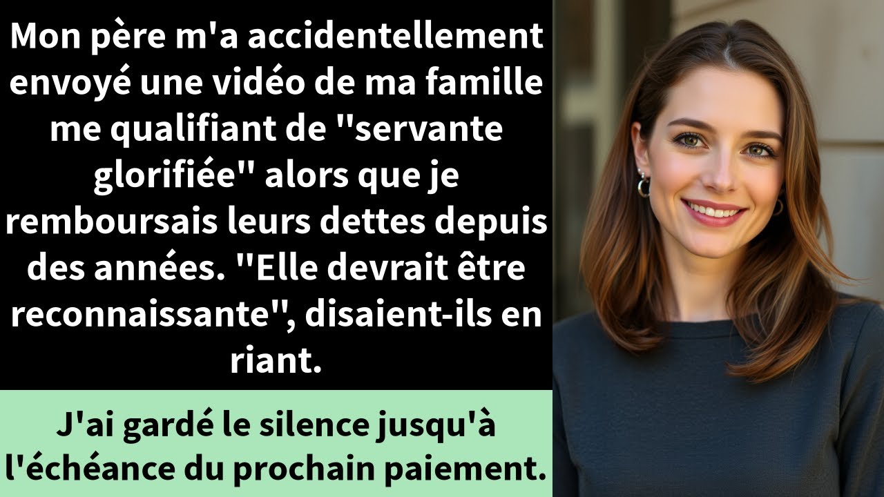 Mon père m'a accidentellement envoyé une vidéo de ma famille me qualifiant de 