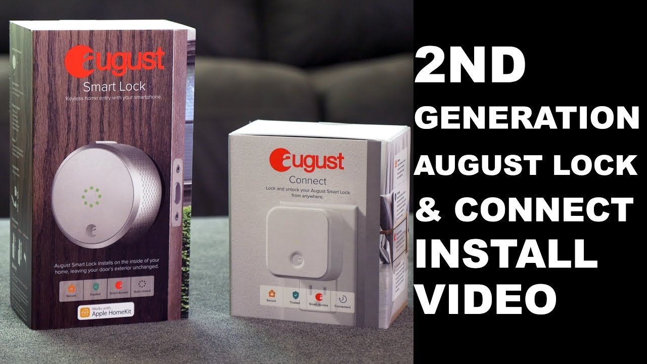 How to Install the August Door Lock 2nd Generation and August Connect Wi-Fi Bridge with iPhone
