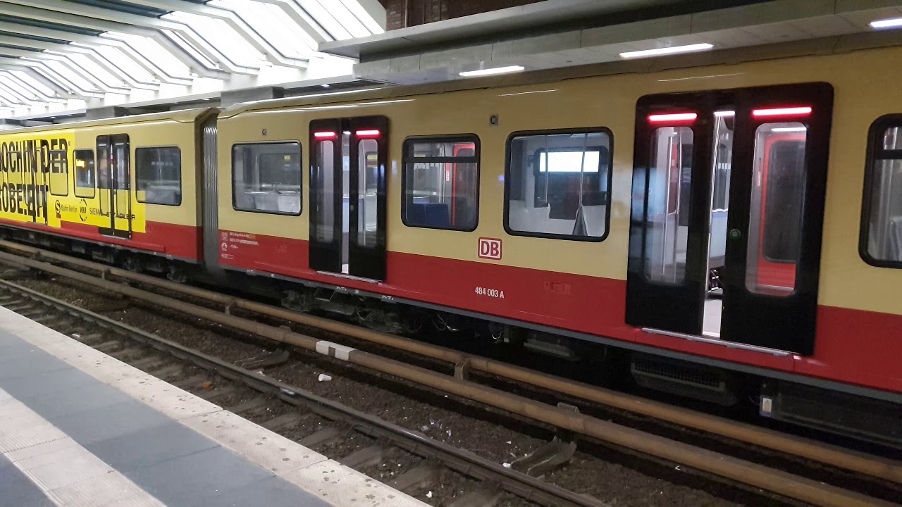 S-Bahn Berlin: BR484 im Bahnhof Gesundbrunnen