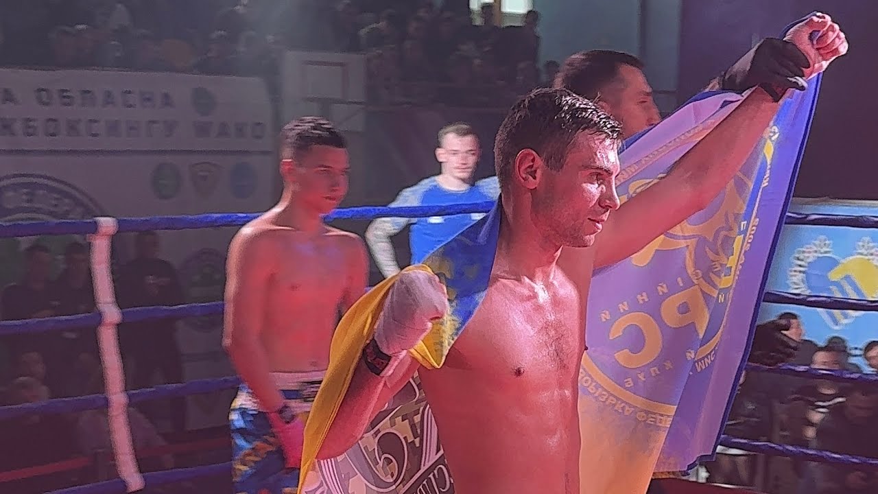 Чемпіонат України з Кікбоксингу WAKO 2024 Лоу-кік/Семенчук Максим(Кр)–Руснак Сергій(Син) -60кг Фінал