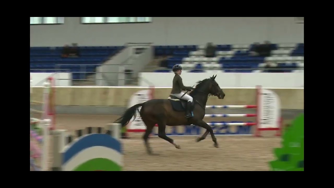 Me and Fleur clear today at kelsall hill 
