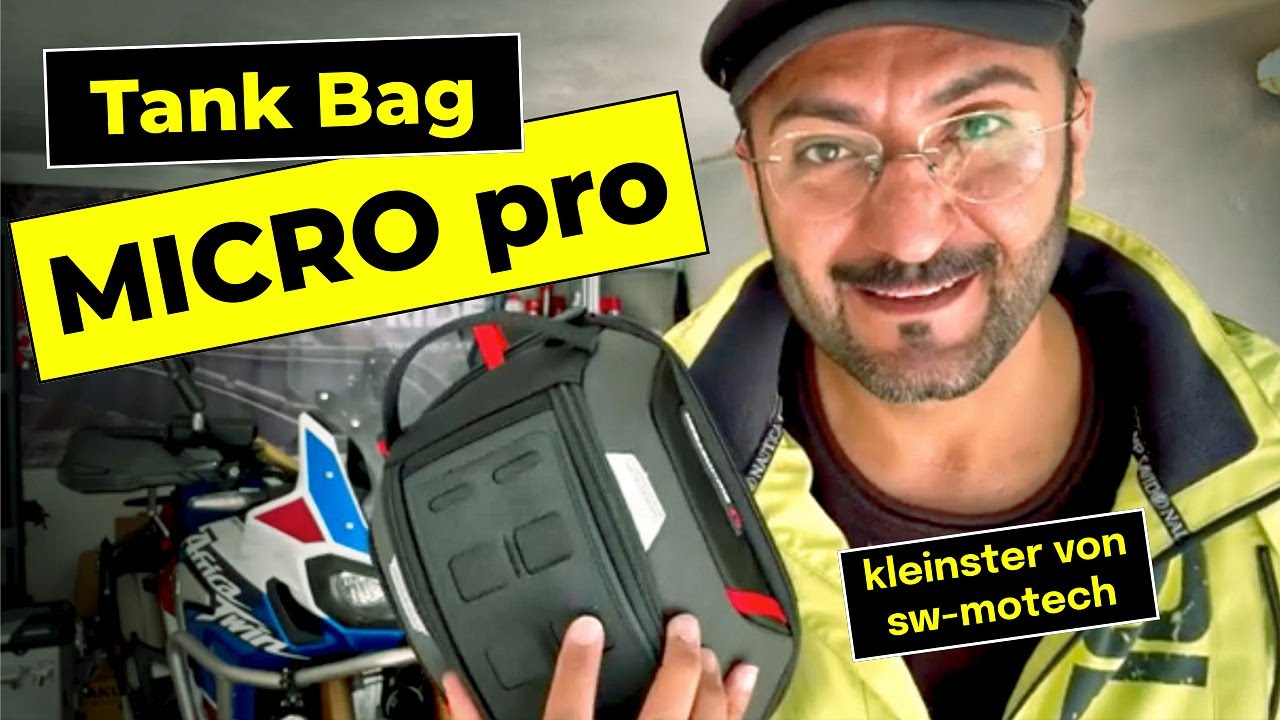 Micro pro Tankrucksack von @SW-MOTECH  / fein und klein aber magnetisch