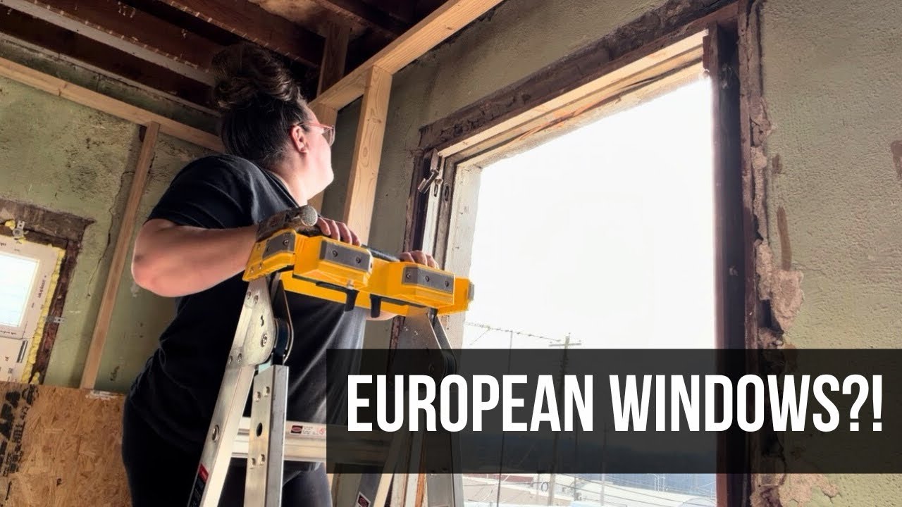 Installing European Windows in Our 120-Year-Old Abandoned Building | Historic Renovation