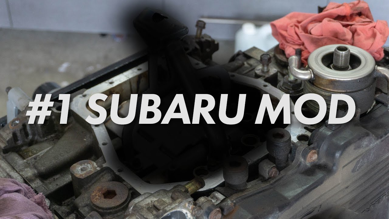 Установка маслоотражателя и маслозаборника Killer B: это необходимо для вашего Subaru WRX STi