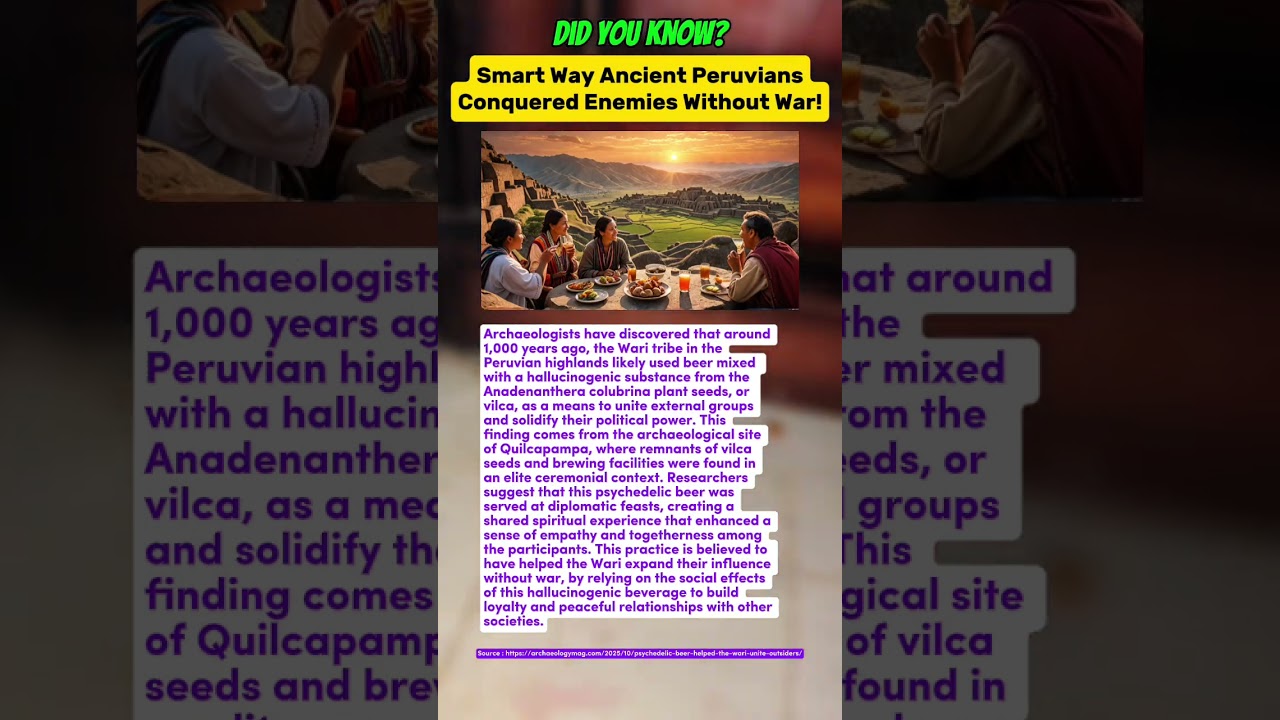 What Made Ancient PERUVIANS Conquer Without Firing a Shot? #shorts #history #feed #fypyoutube