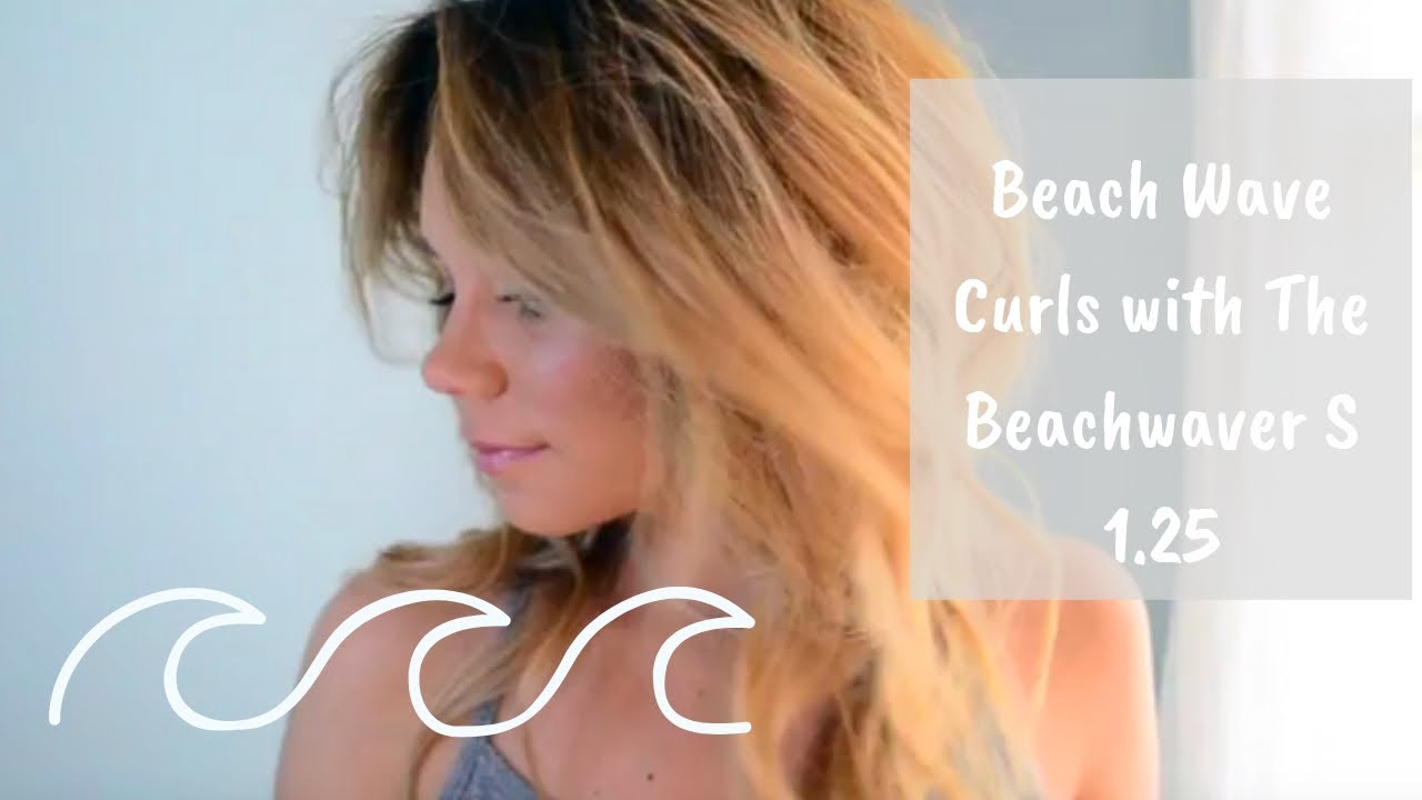 ~Natural ~Beach Wave~ Tutorial~ Using The Beach Waver S1.25